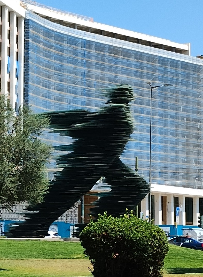 The Runner in Athens, Greece